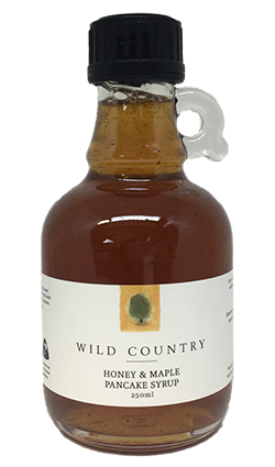 Wild Country Honey Maple Syrup 250ml