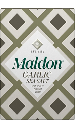 Maldon Wild Garlic Sea Salt Flakes 100gm