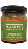 Mandys Horseradish and Apricot Mustard 200gm