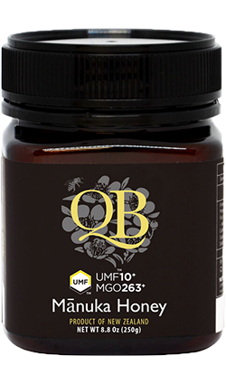 QB UMF 10+ Manuka Honey 250g