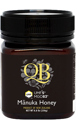 QB UMF 5+ Manuka Honey 250g