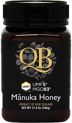 QB UMF 5+ Manuka Honey 500g